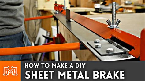 heavy duty diy sheet metal brake|hobby sheet metal brake.